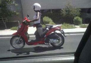 骑车停半路吃瓜,骑行中的悠闲瓜时